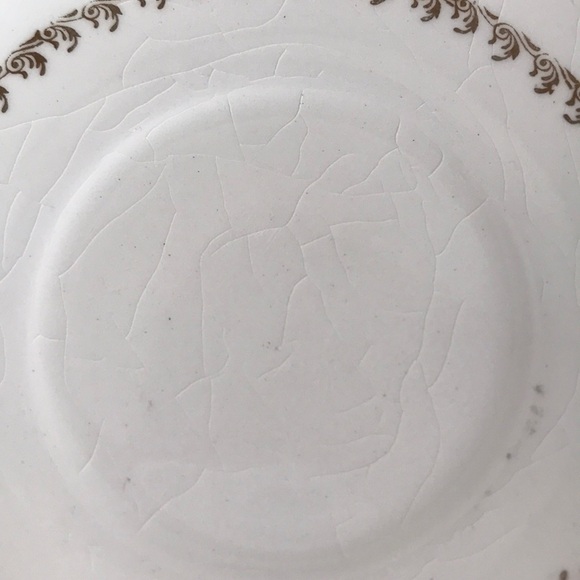 STEUBENVILLE IVORY VINTAGE SAUCER DESSERT SIZE - Picture 3 of 6